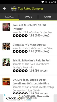 WhoSampled android App screenshot 5